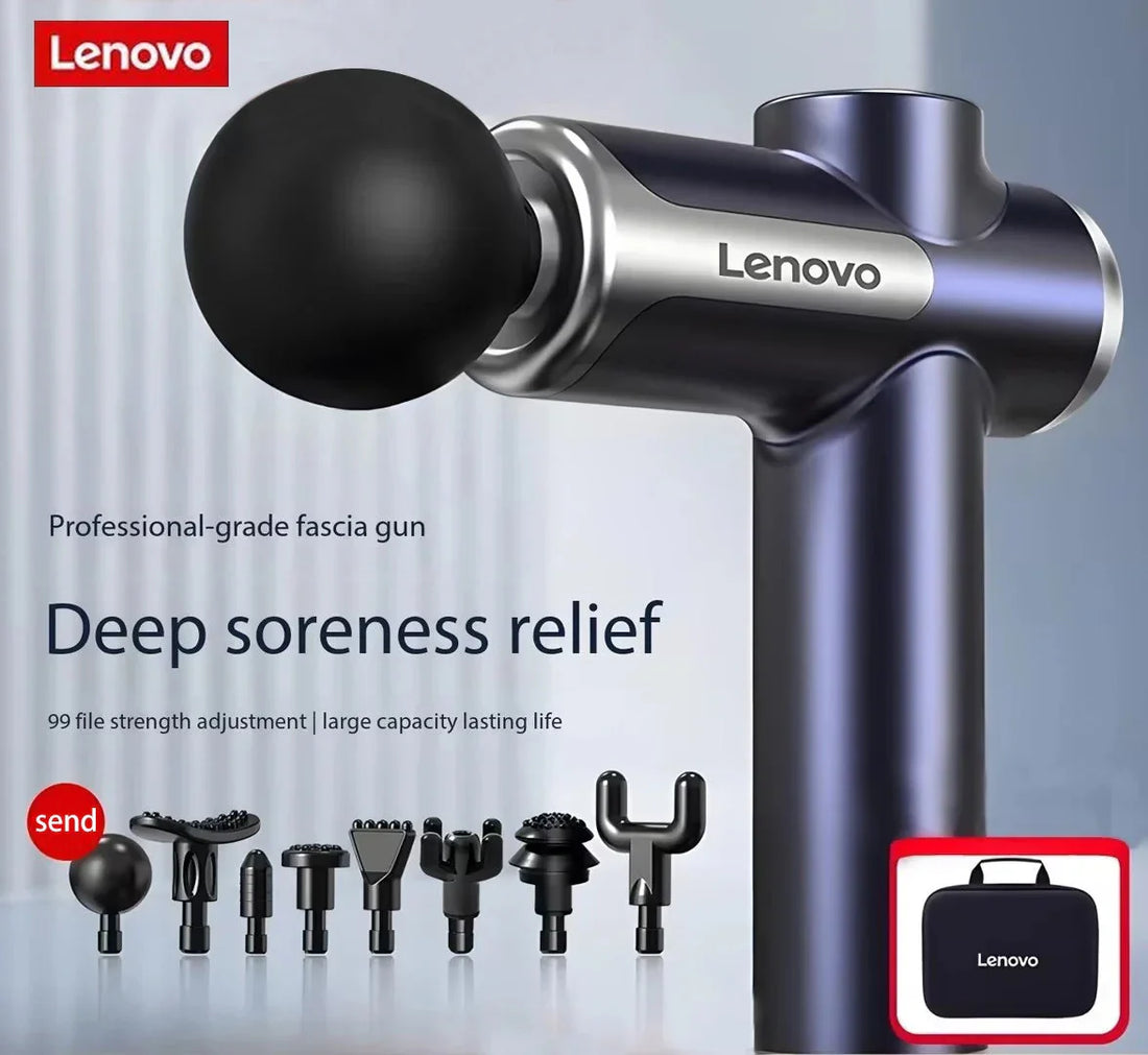 Lenovo Massage Gun Review: Deep Muscle Relief in the Palm of Your Hand