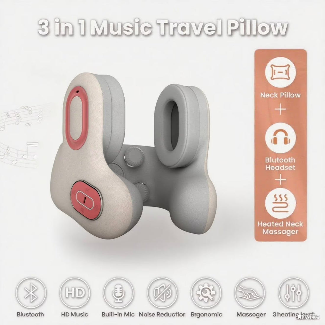 Travel Smart: Why the 3-in-1 Neck Pillow Is a Must-Have